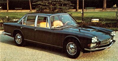 Frua designed 1963 Maserati Quatroporte